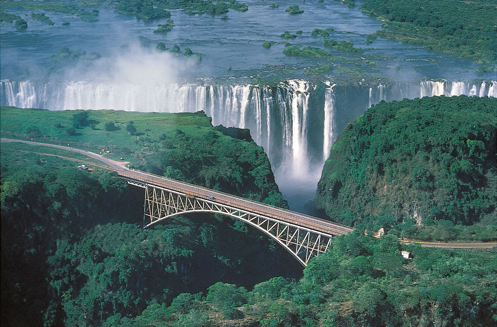 Victoria Falls Aerial